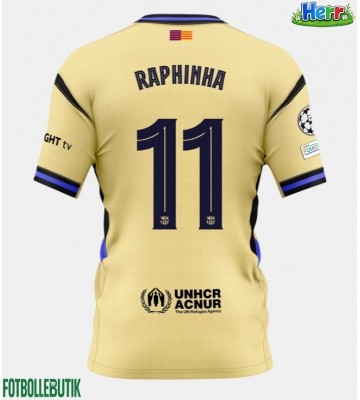 Barcelona Raphinha Belloli #11 Bortatröja 2025-26 Kortärmad